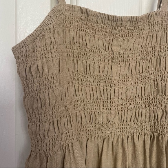 Universal Thread / Target Linen Rouched Dress - Picture 3 of 4